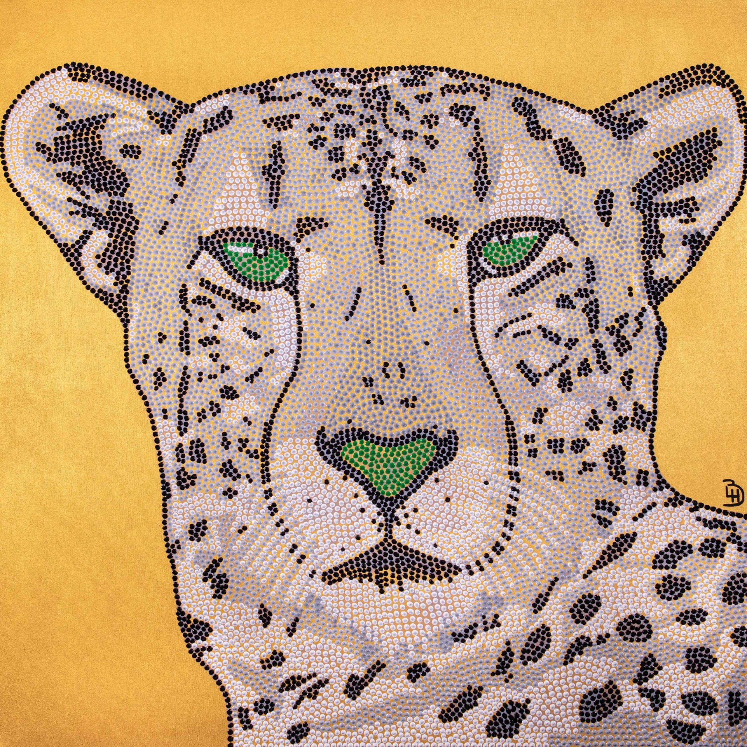 Cheetah-Gold-100x100cm
